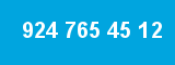 924 765 45 12 924 765 45 12